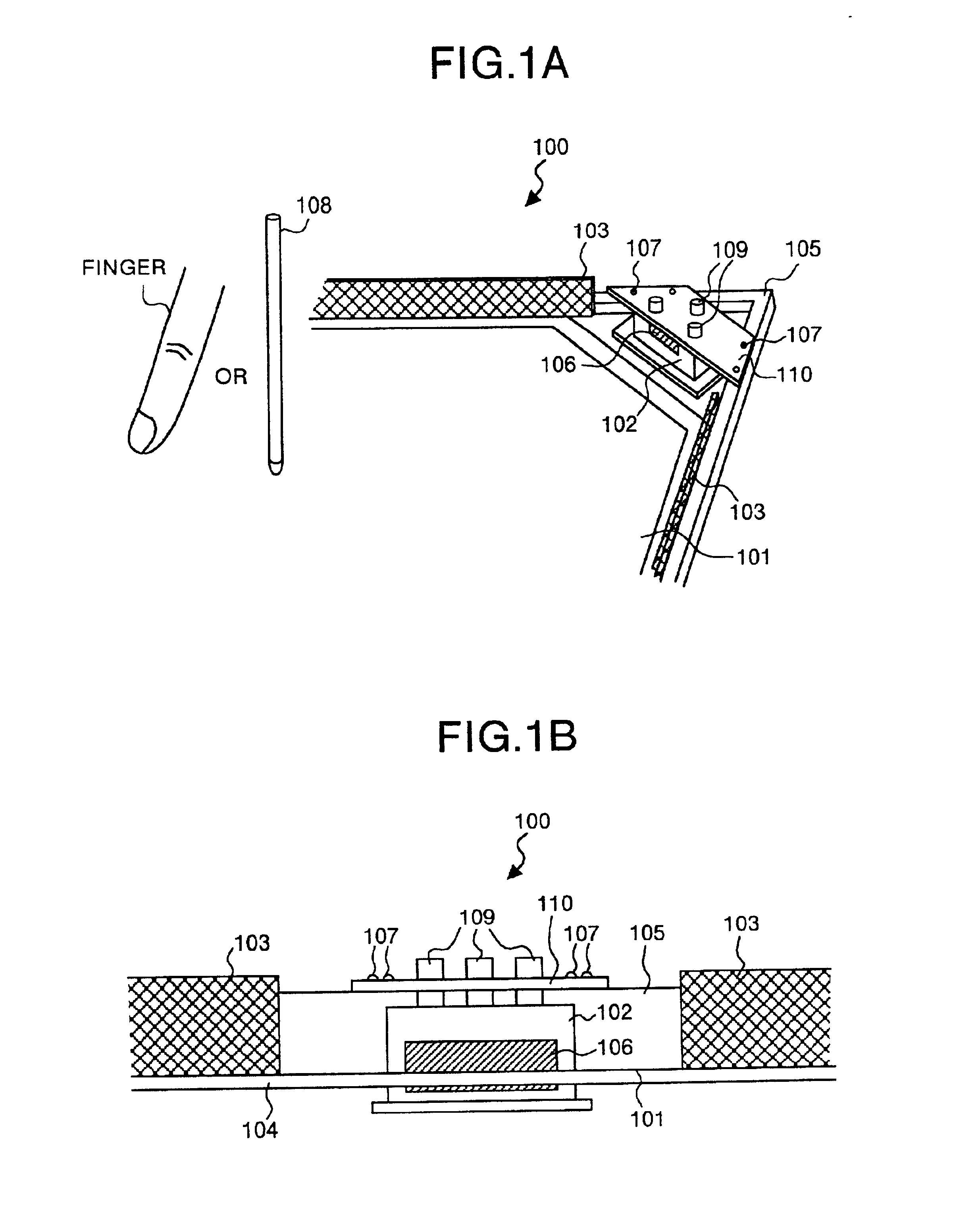 Apparatus for inputting coordinates