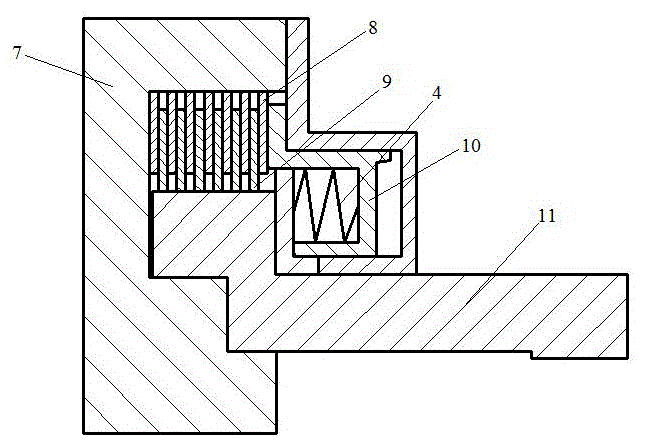 A direct speed-up type continuously variable transmission chain structure of a wind turbine