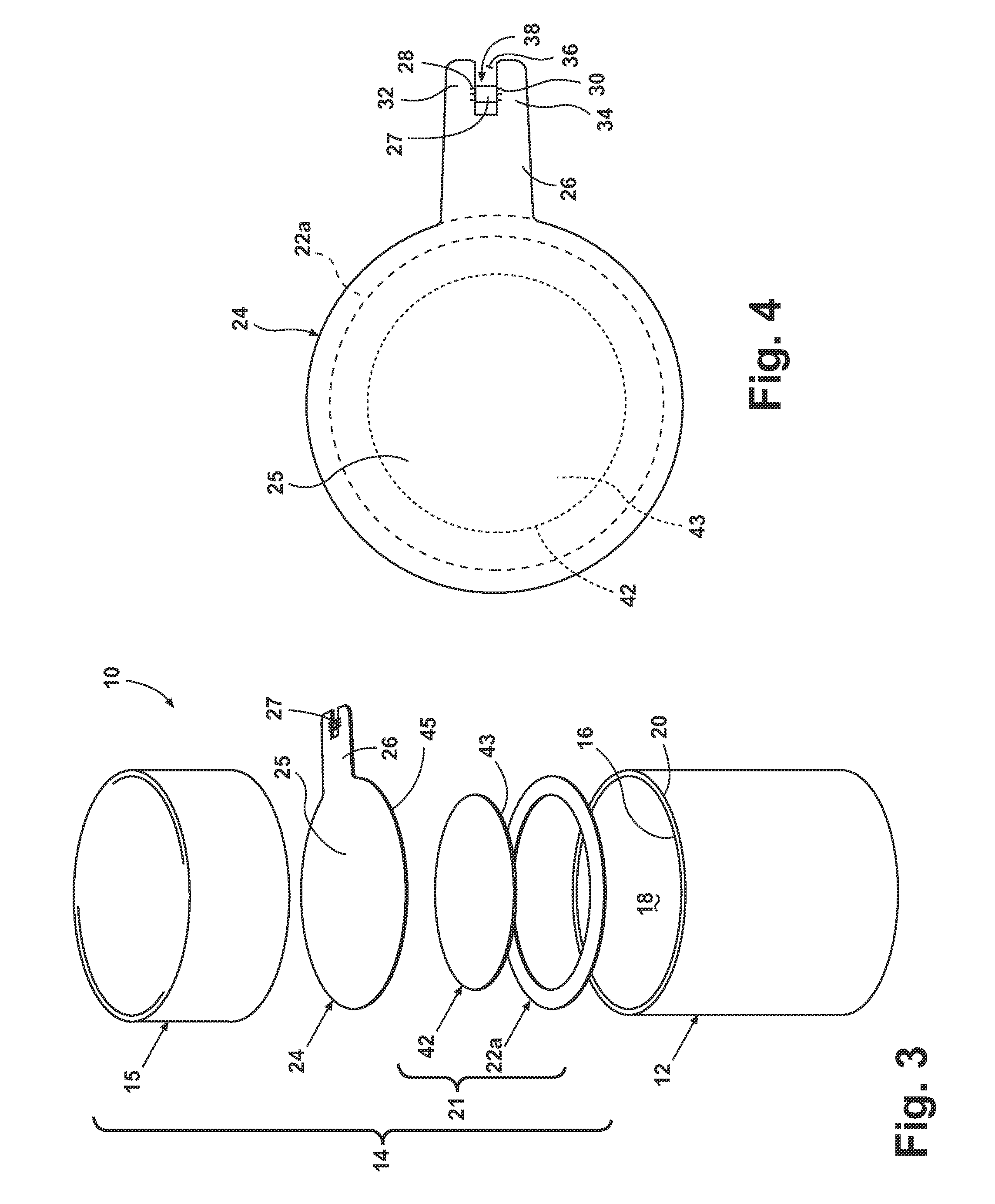 Container seal with radio frequency identification tag, and method of making same