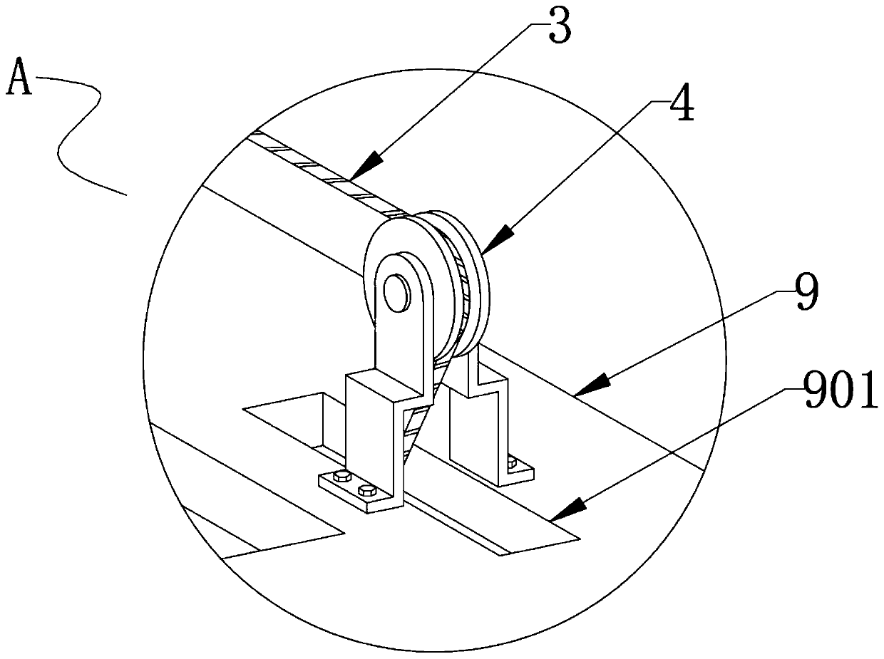 Anti-falling three-dimensional mechanical garage