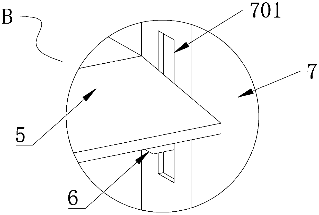 Anti-falling three-dimensional mechanical garage