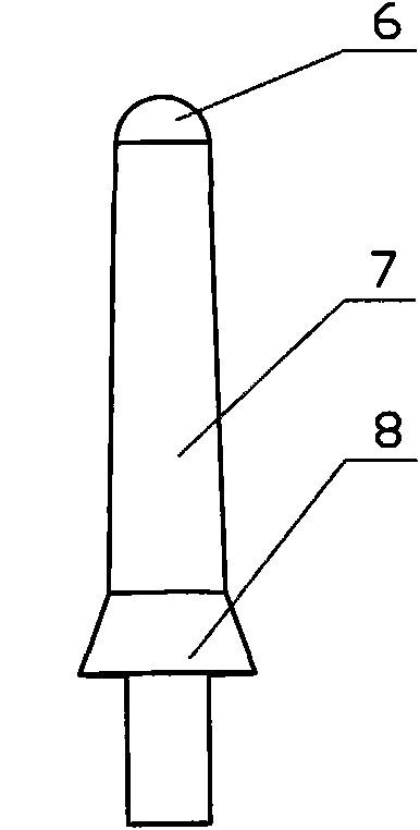 Barbed nail roller assembly