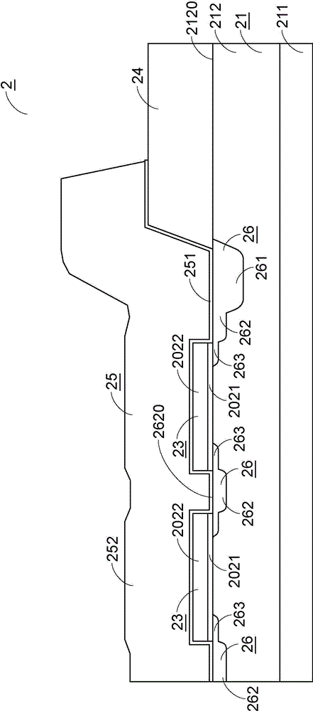 P-N junction diode structure of MOS (metal-oxide semiconductor)