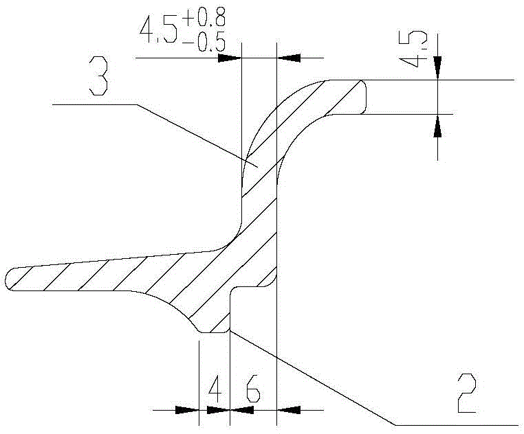 Engineering truck wheel