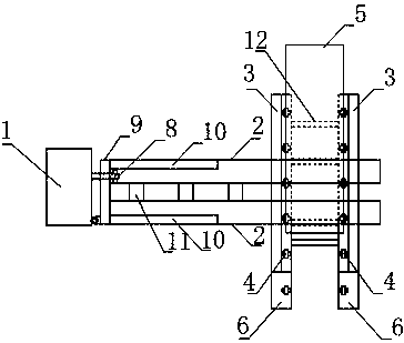 A sleeve installation device for a reel of a coiler