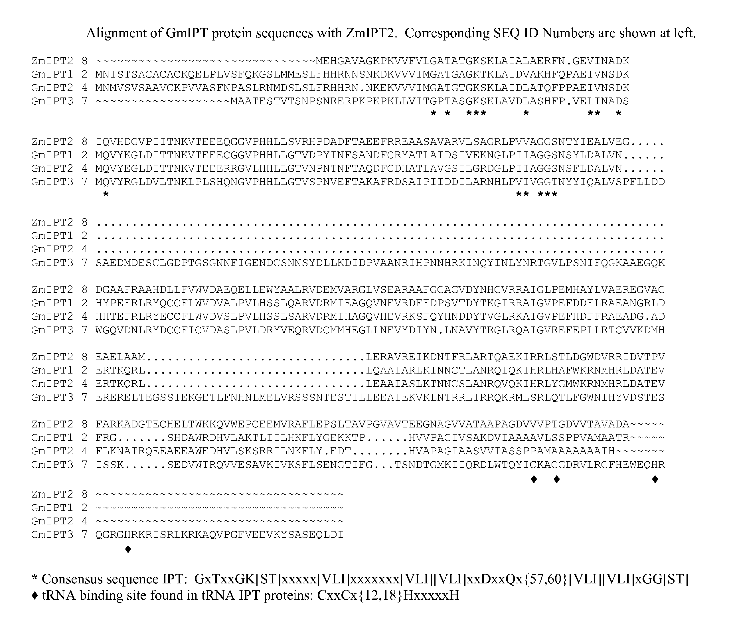 Soybean Isopentenyl Transferase Genes and Methods of Use