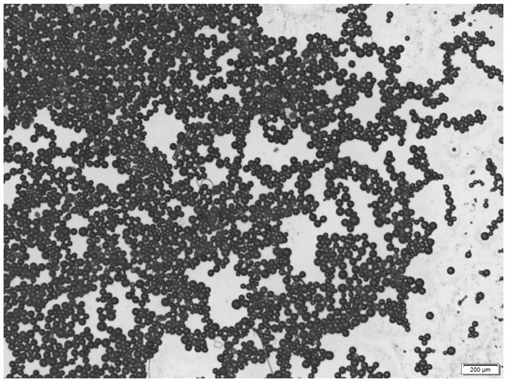 A kind of phase change energy storage microcapsule with polyurethane modified silicone resin as shell material and preparation method thereof