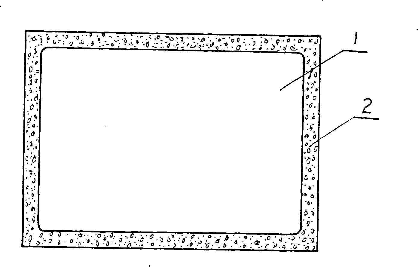 Integrated nano inorganic wall light heat insulation facing section bar and preparation thereof