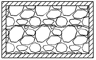 A geocell reinforced sand cushion mixed with construction waste and its construction method