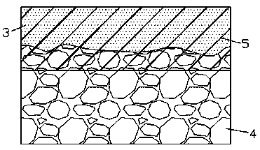 A geocell reinforced sand cushion mixed with construction waste and its construction method