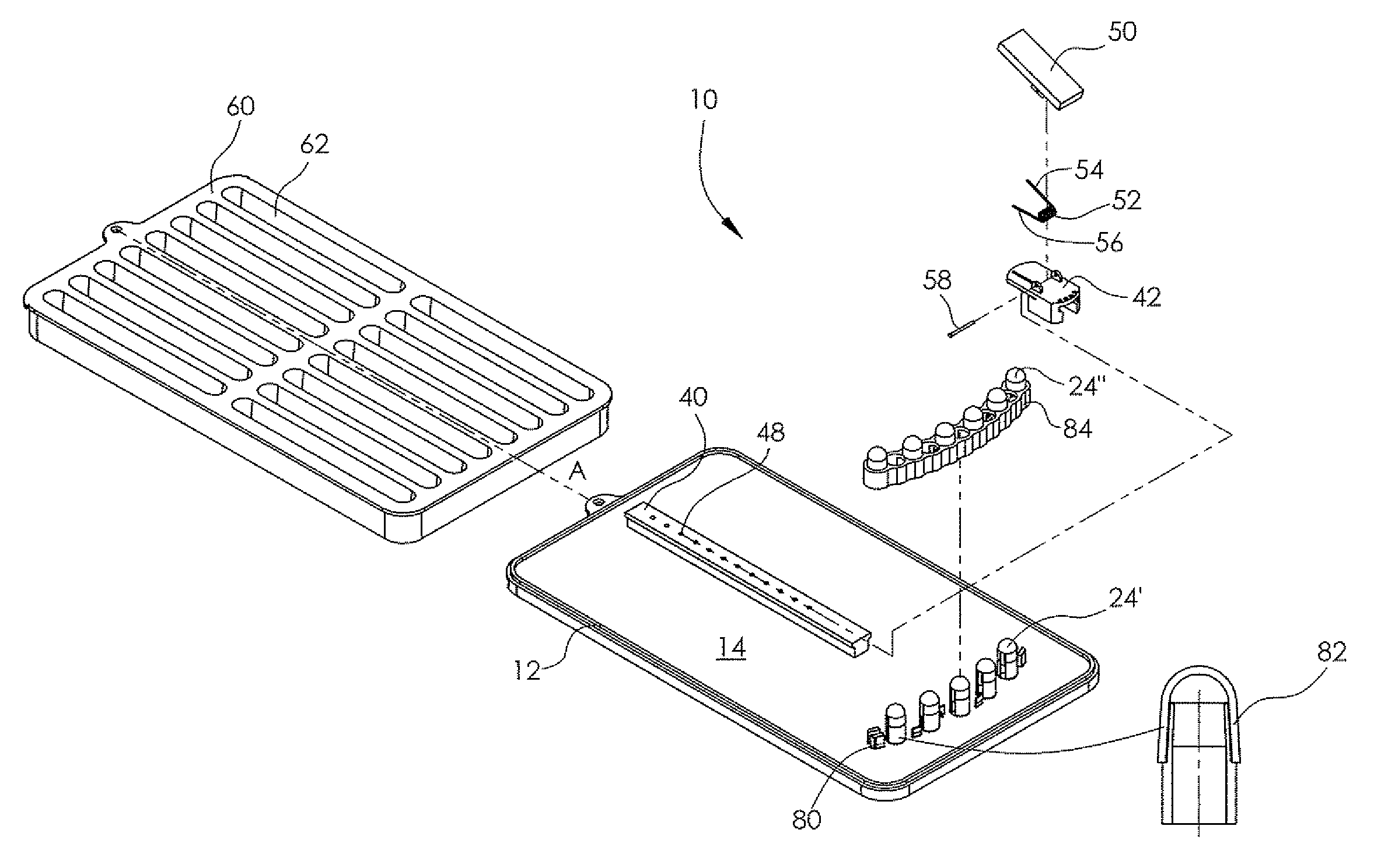 Device and kit for making knotted string accessories