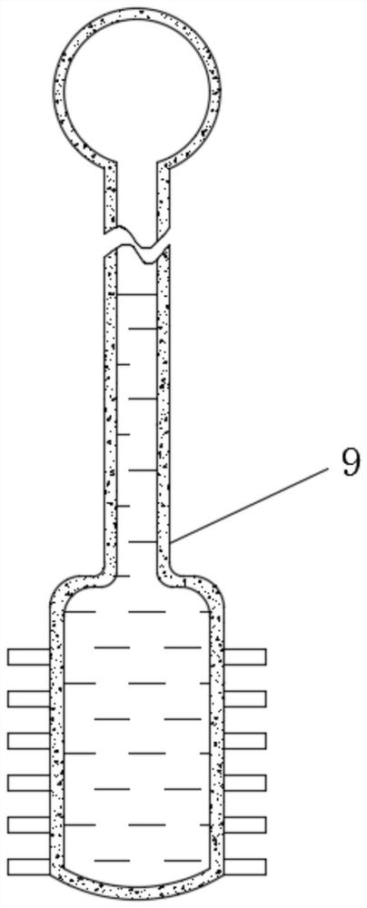 Auxiliary intelligent heat dissipation device for new-energy street lamp