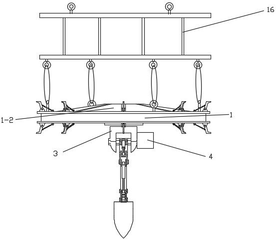 Hoisting mechanical arm for vertical shaft slag removal and using method of hoisting mechanical arm