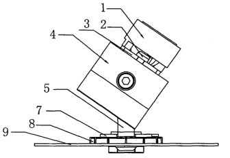 Angle adjusting device of light source assembly