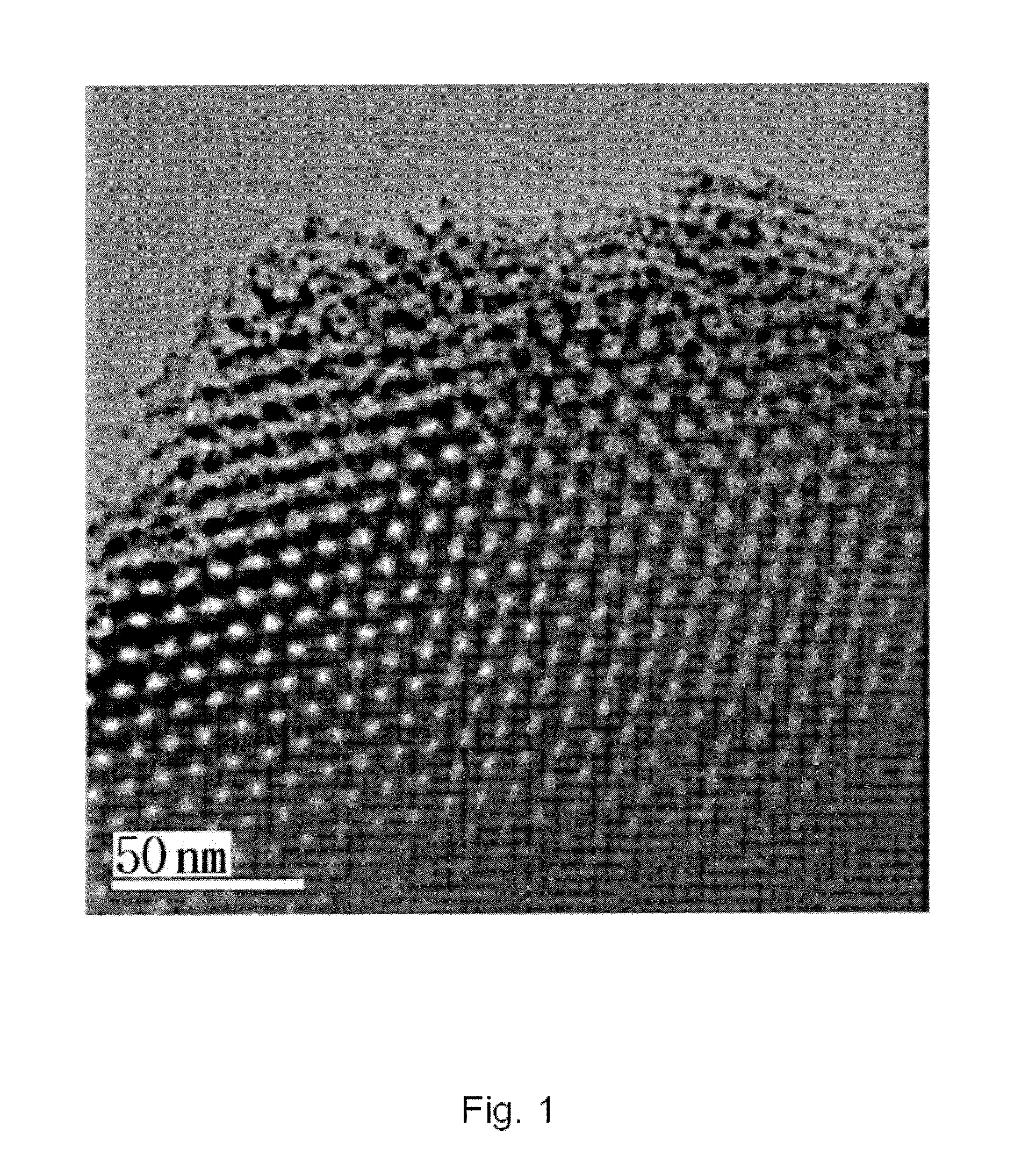 Preparation of meso-porous polymer based nano-polymerized composite material