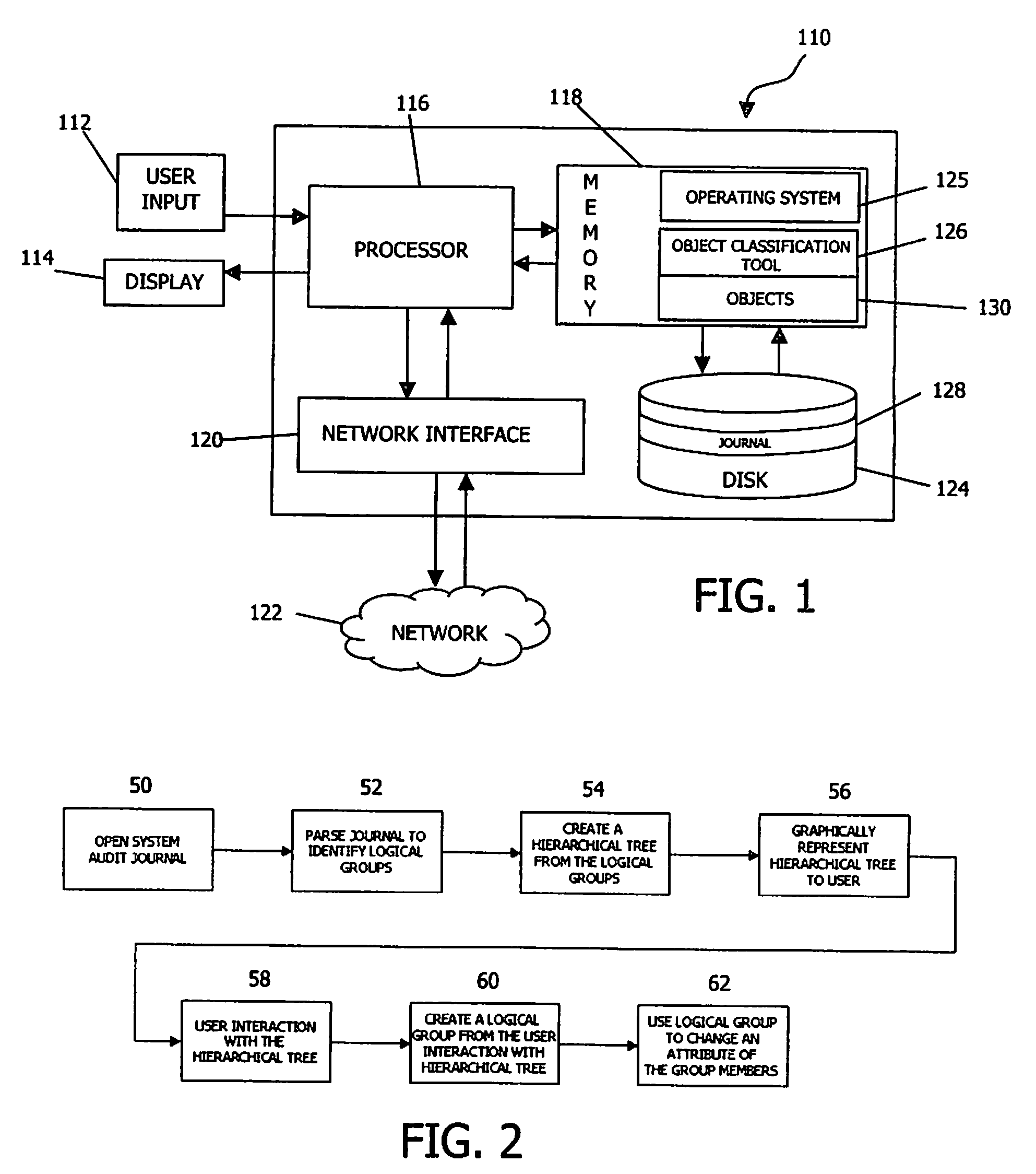 Logical Classification of Objects on a Computer System