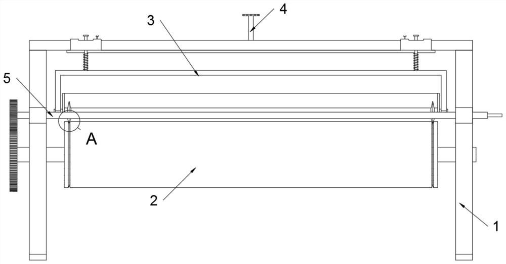 Cloth processing device for textile cloth printing and dyeing