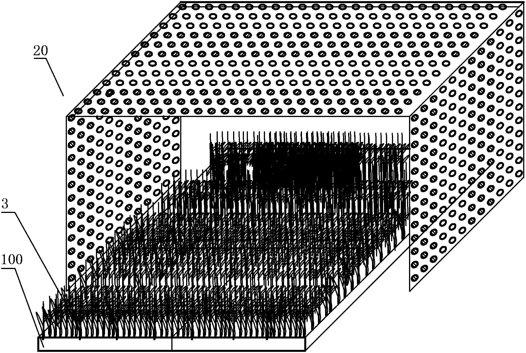 Method for controlling rice seedling growth by optical spectrum, and raising spectrum regulating appliance and equipment