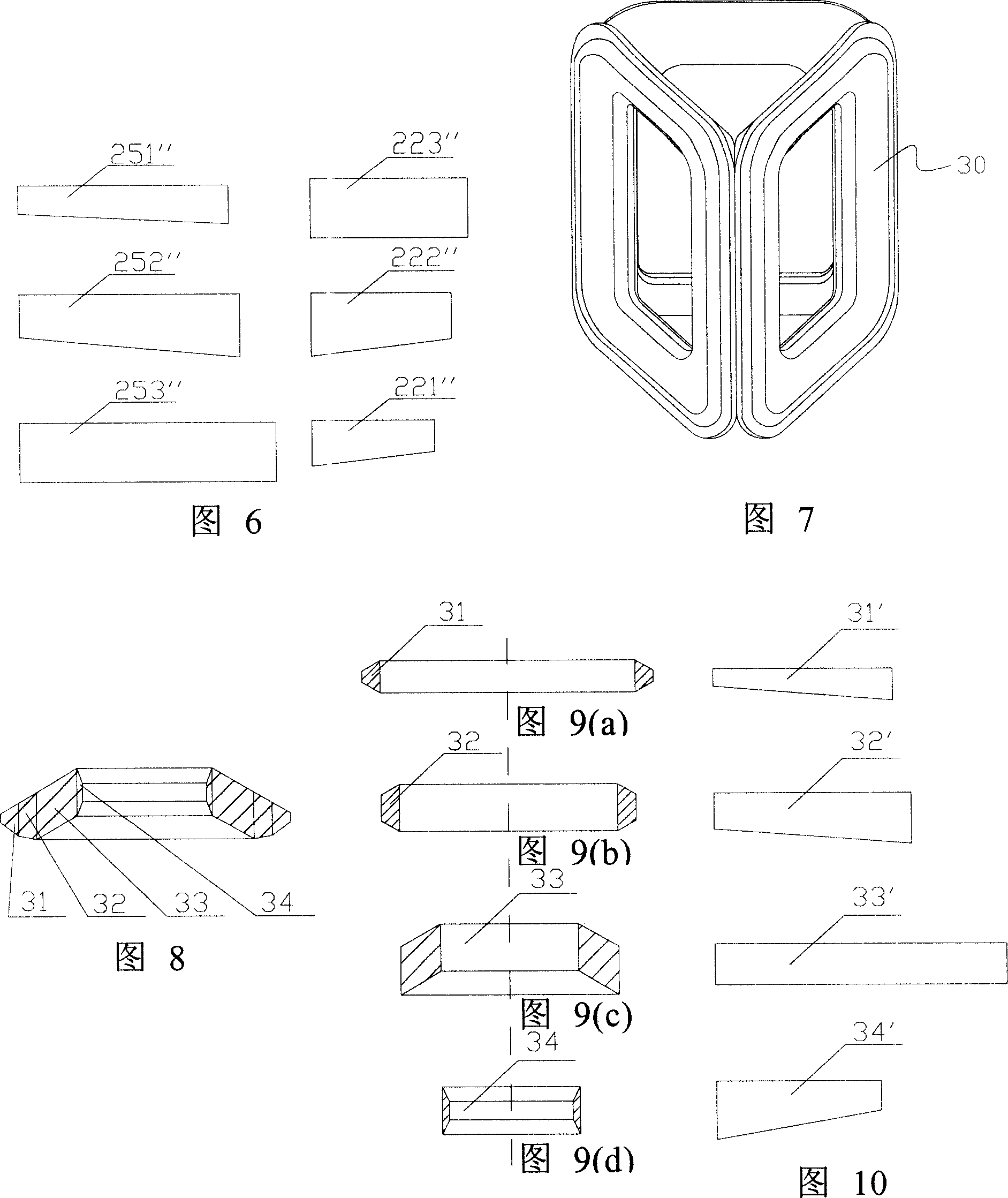 Amorphous alloy roll-core and its production method