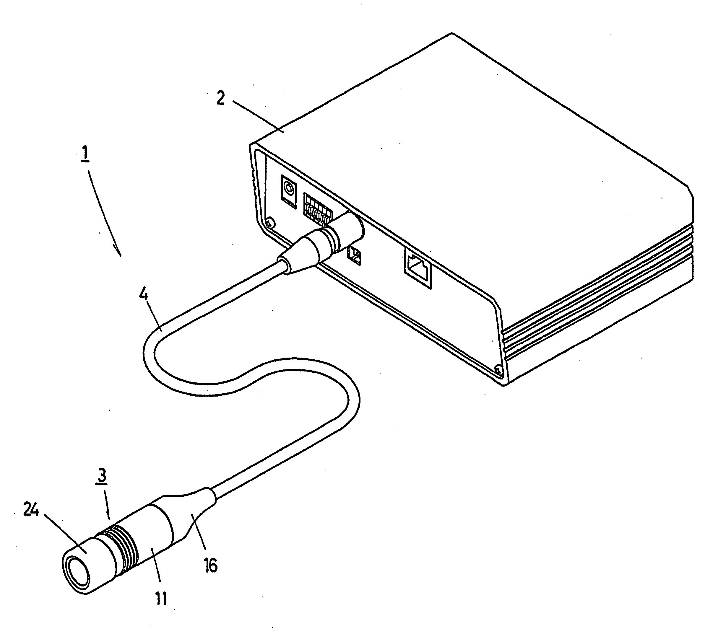 Head removable camera