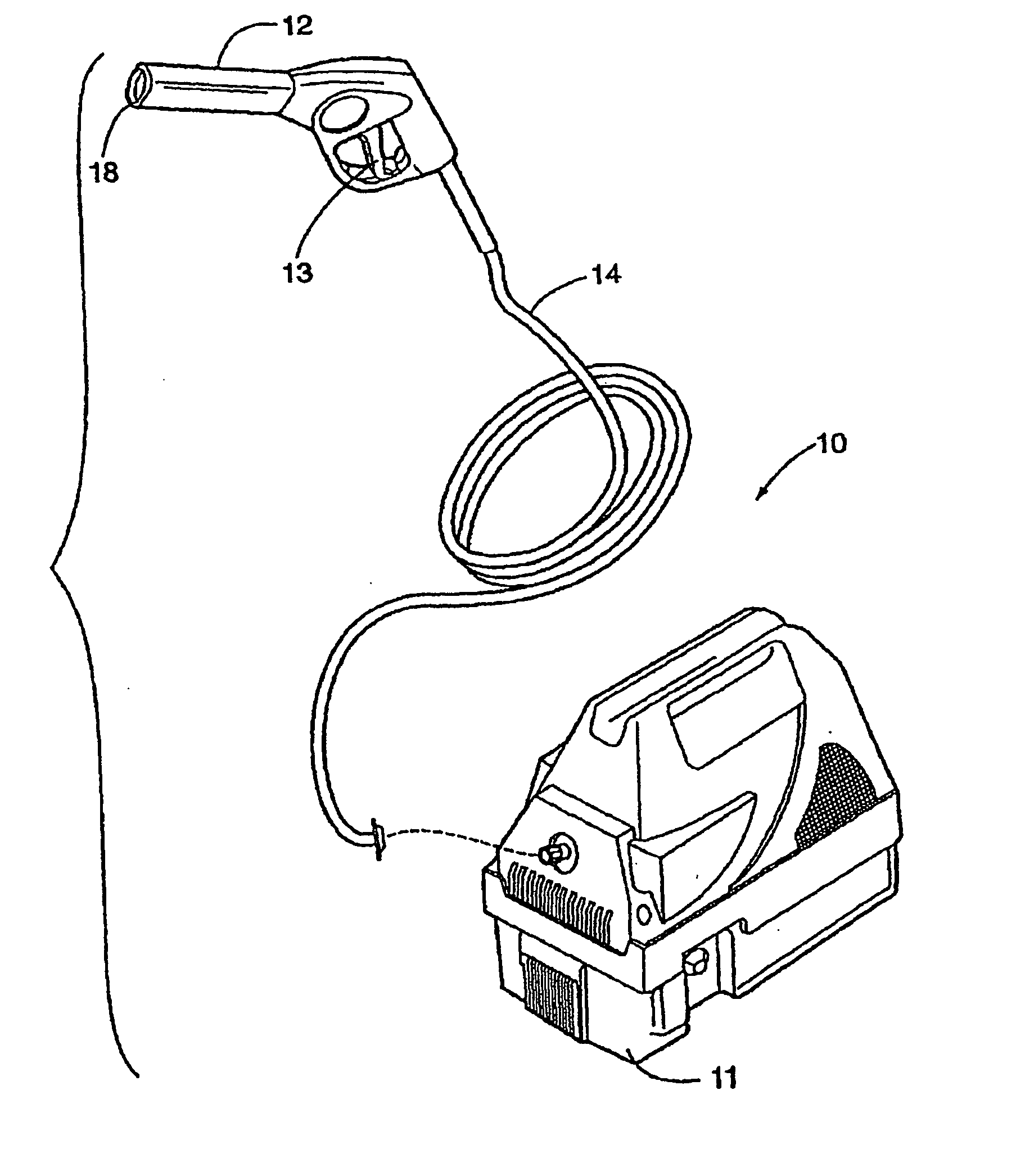 Clear-coated high pressure hose