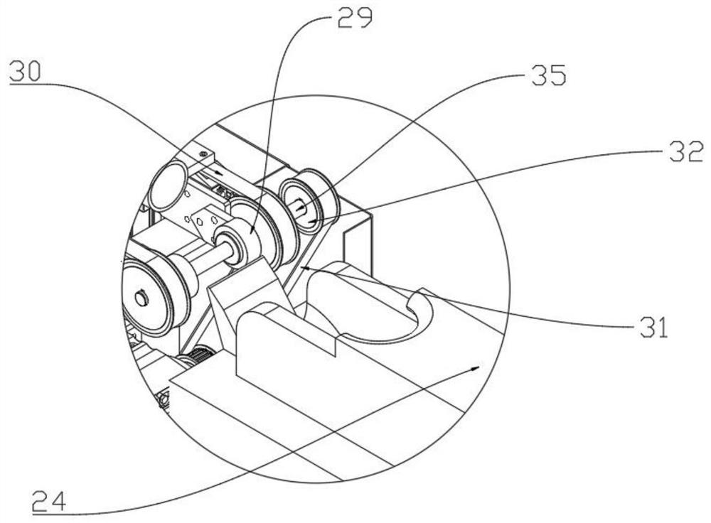 Pipe fitting cutting and transporting device