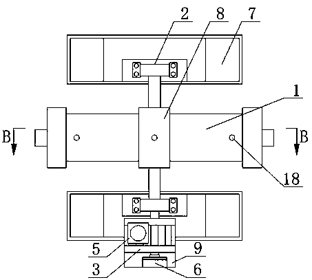 Method and device for controlling viscous fingering in surfactant oil displacement through gravity effect