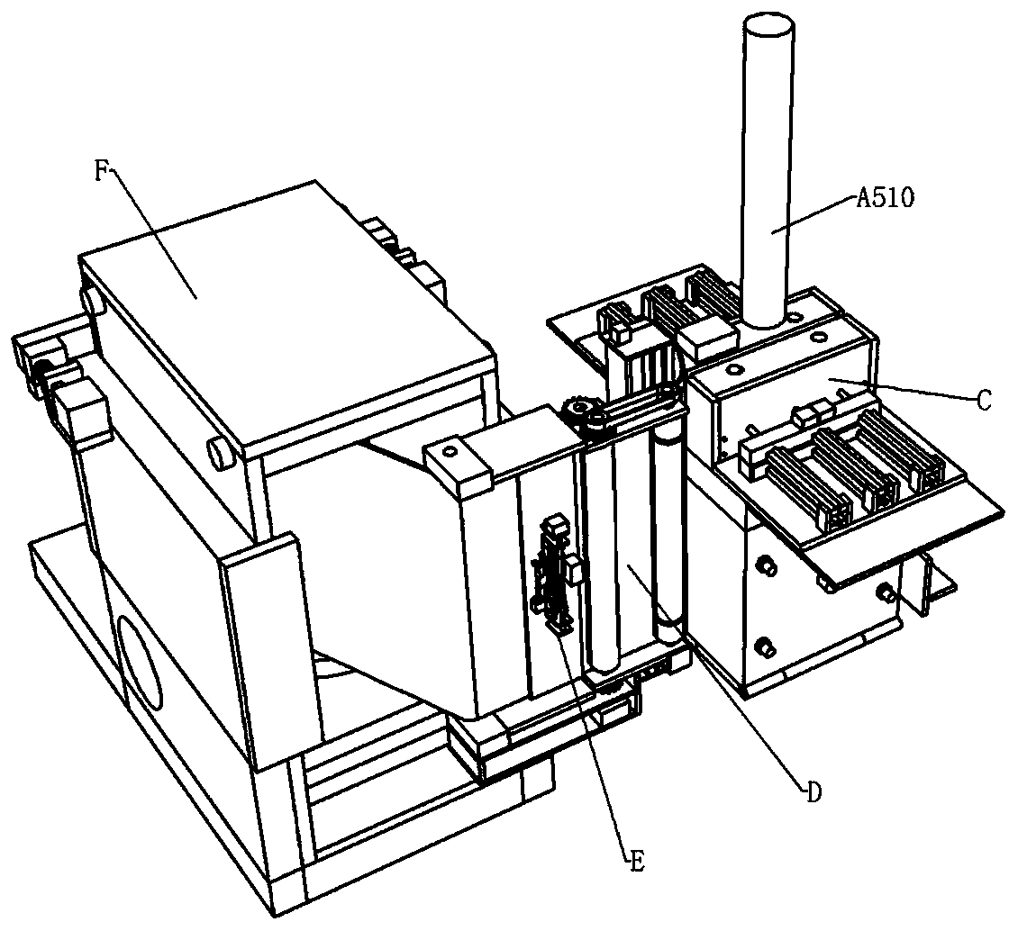 Unwinding module and garbage classification recycling system comprising same