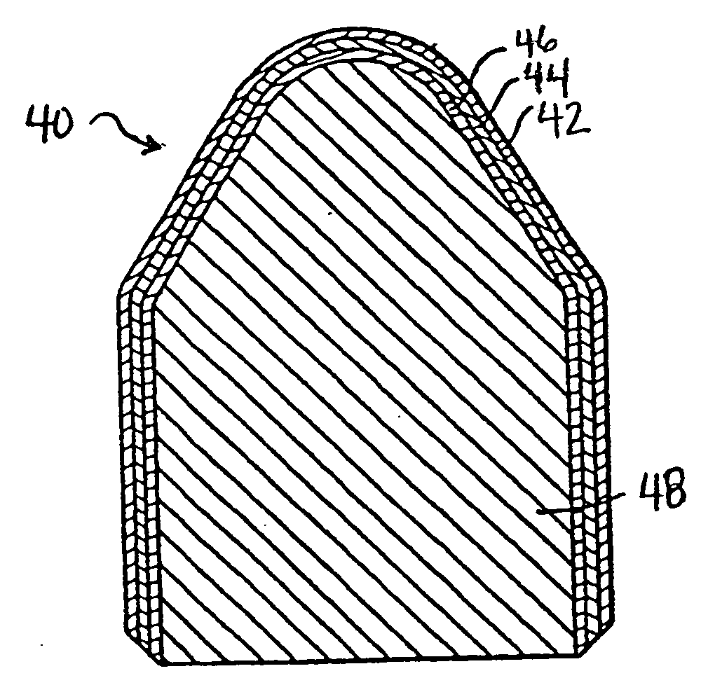 Stress-relieved diamond inserts