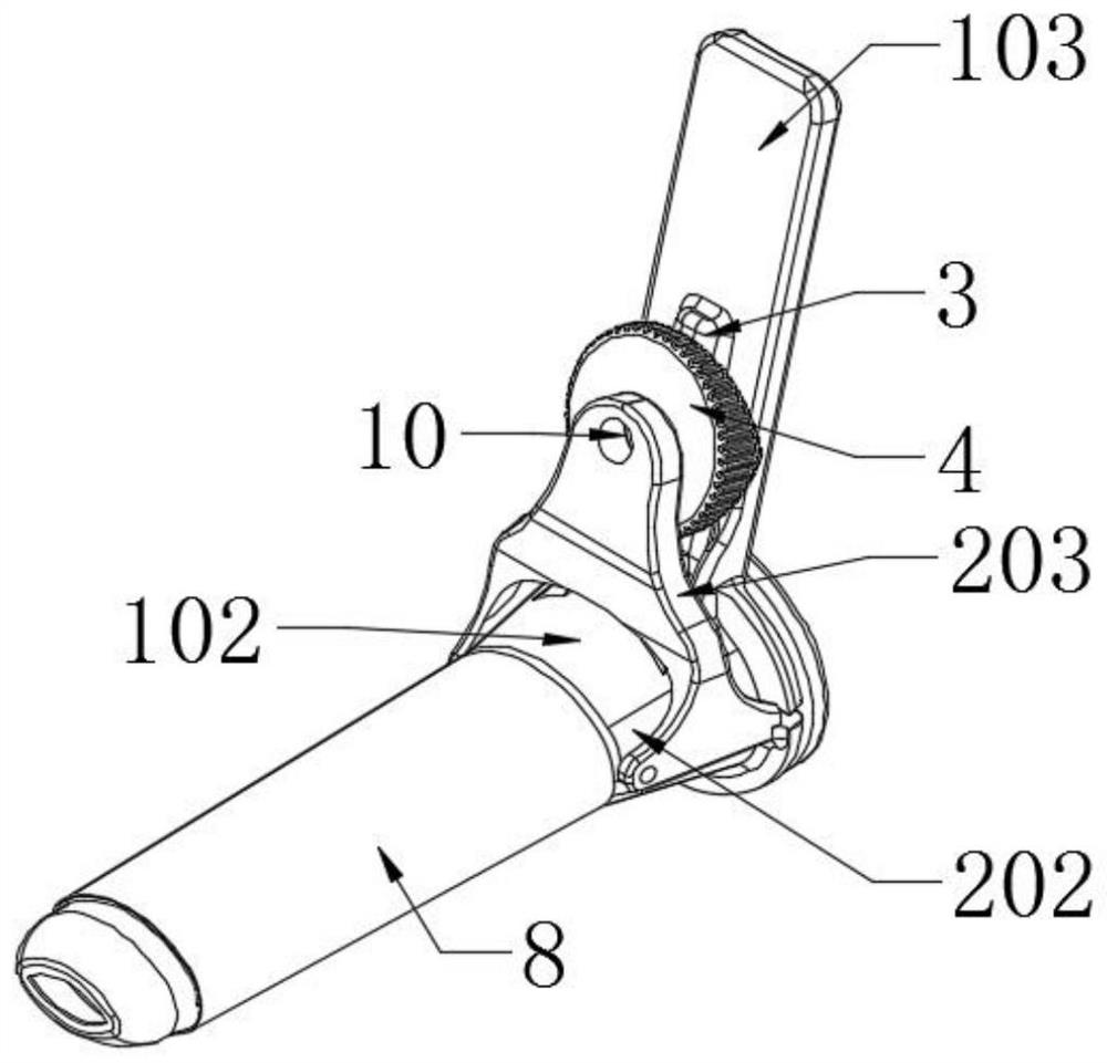 Medical traction guiding catheter with adjusting structure and use method of medical traction guiding catheter