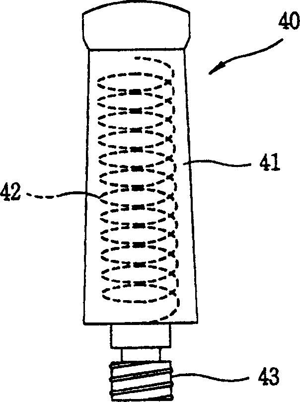 Radio wave transmitter and receiver for portable terminal