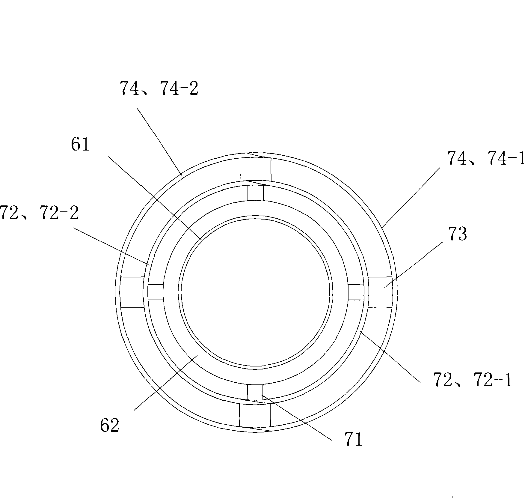 Insulation voltage equalizing tube used for super-high or extra-high voltage transformer and production process thereof