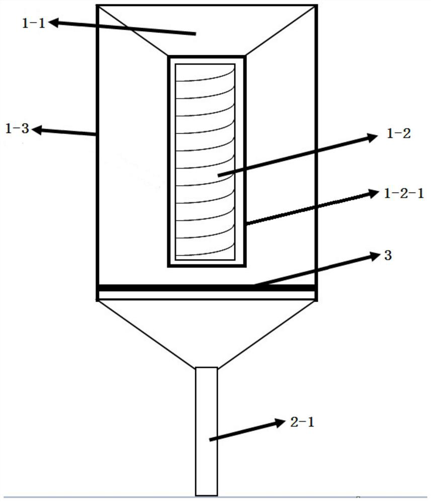 Lubricating grease pollutant detection device and detection method thereof