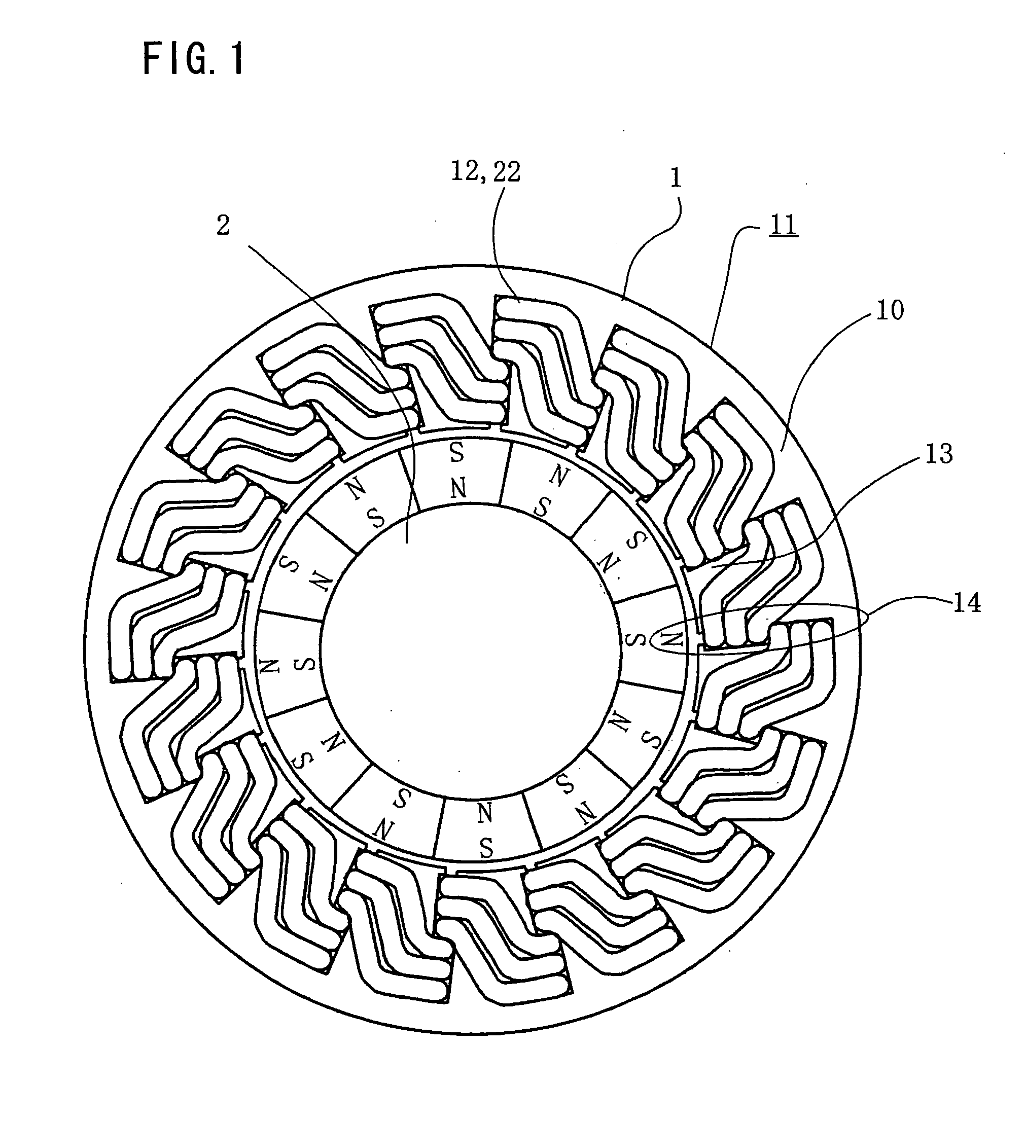 Stator of rotating electric machine and manufacturing method of the stator