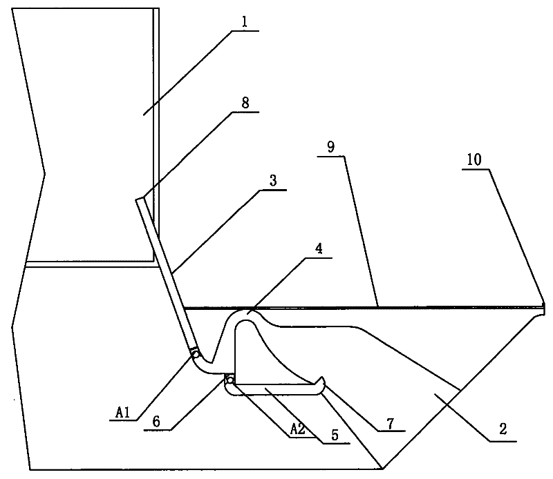 Device for raising water level by using tidal energy