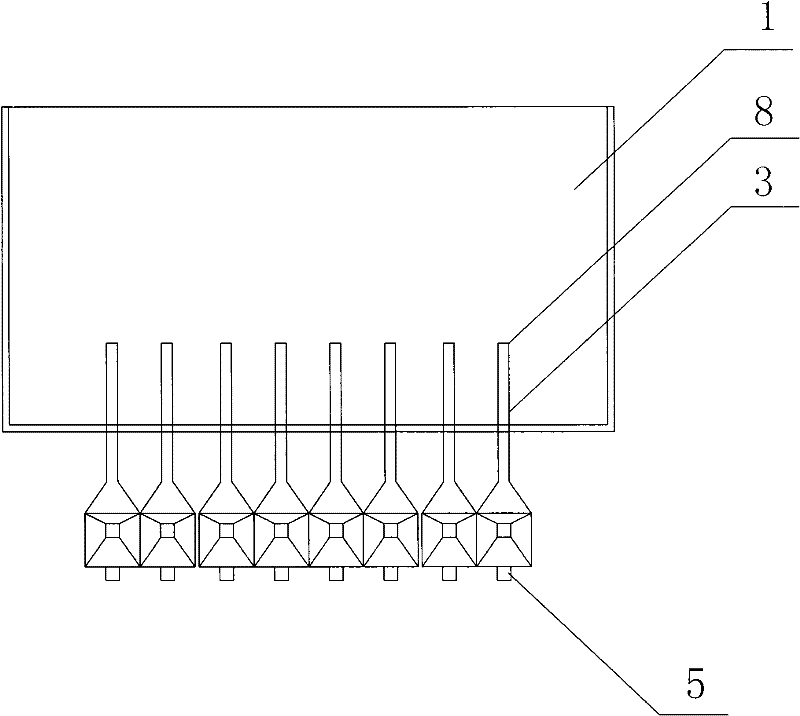 Device for raising water level by using tidal energy