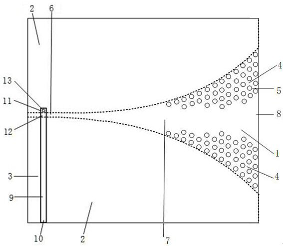 High Gain Tapered Slot Line Antenna Loaded by Dielectric Air Hole