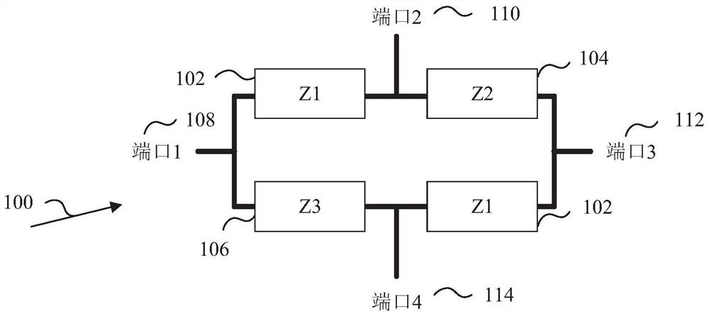 A duplex filter arrangement with leakage cancellation