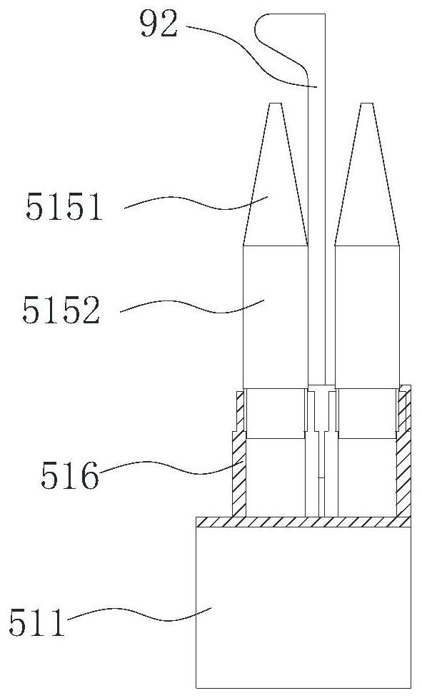 Flat-bulb steel storage equipment, storage and transportation device and transportation method