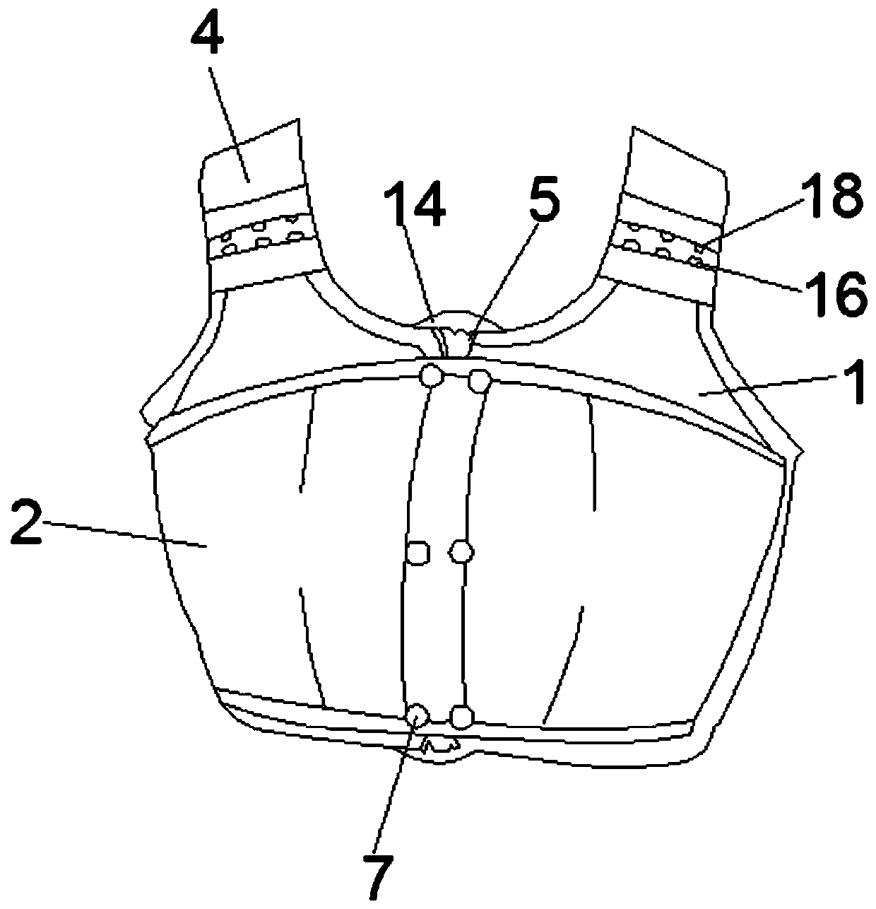 Pressure bandage special for breast surgery and using method thereof