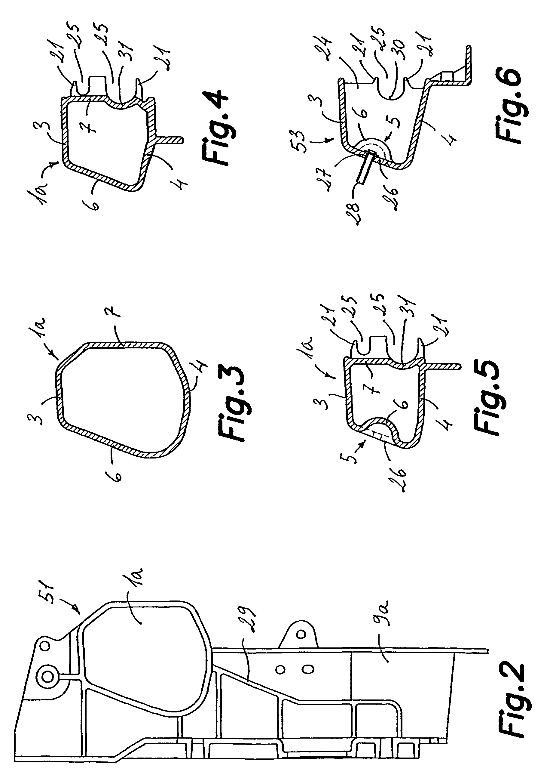 Support crossbeam for an instrument panel