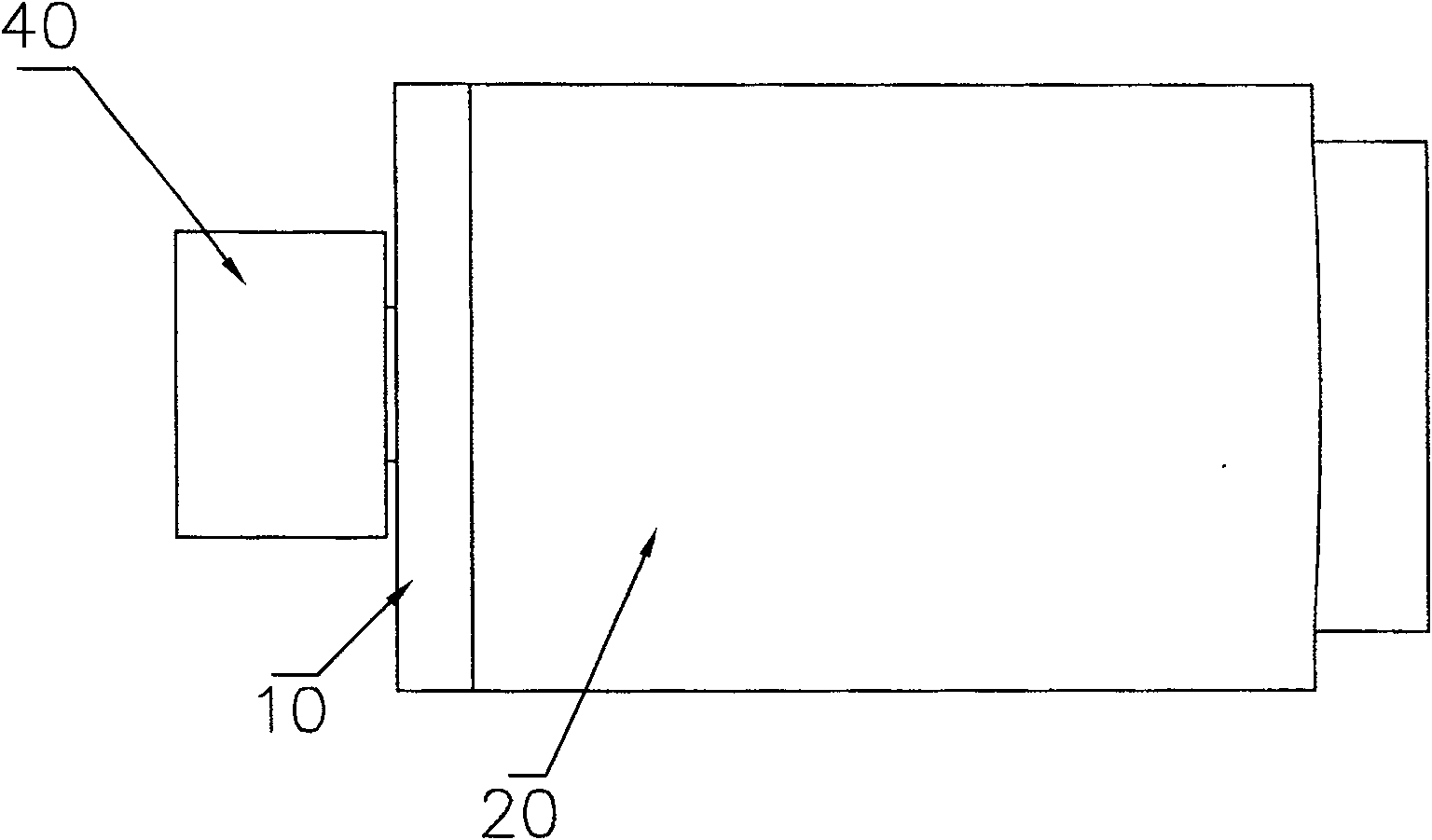 Honeycomb-type grating filler automatic filling device