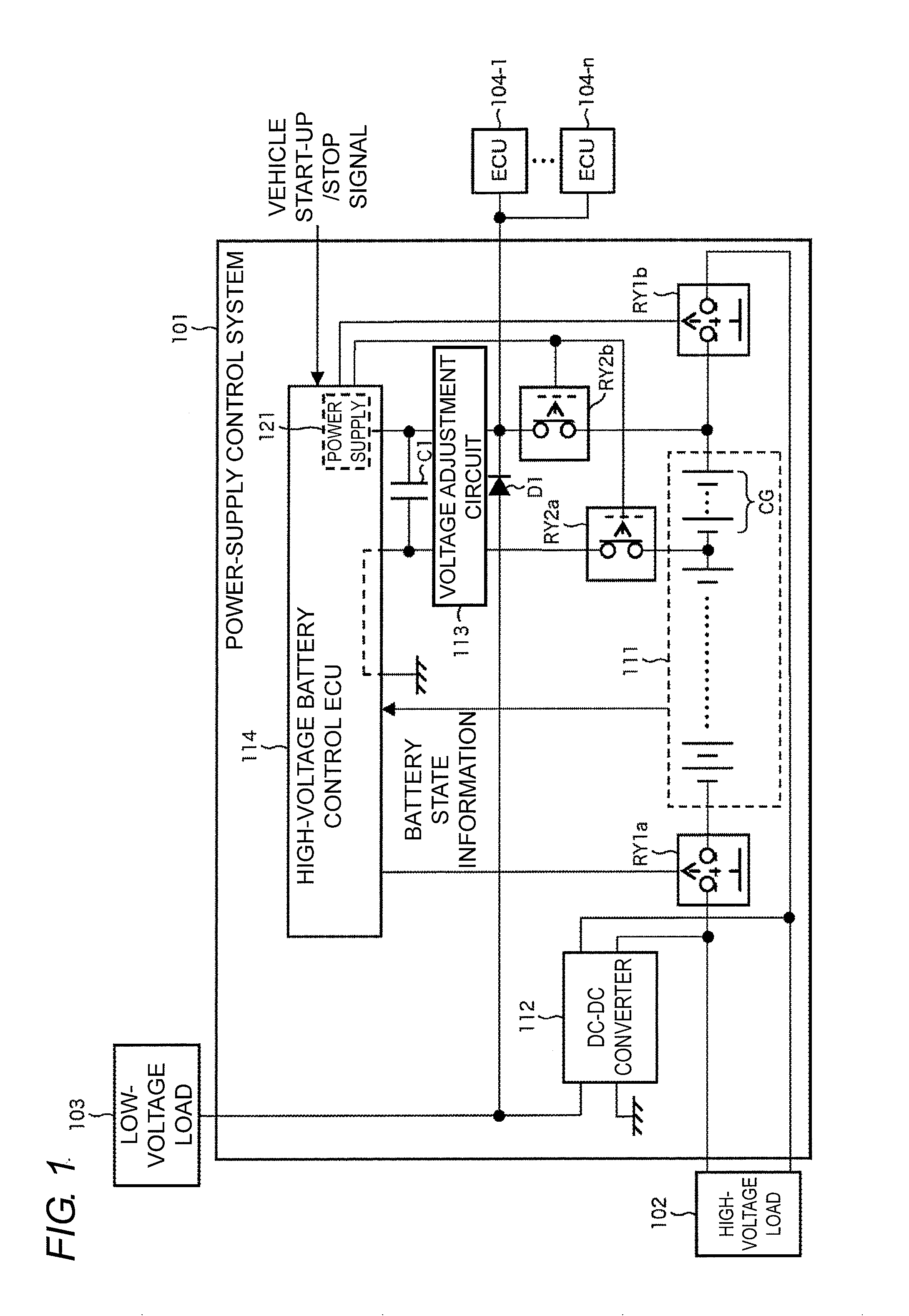 Power-supply control device