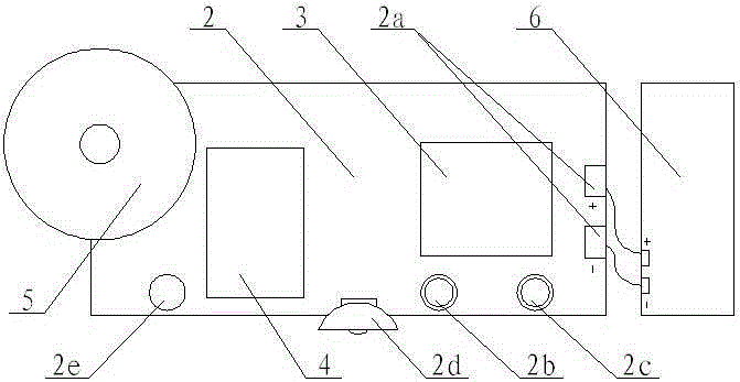 Data receiving box for voice answer