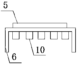 Grinding and transporting device for printer casings