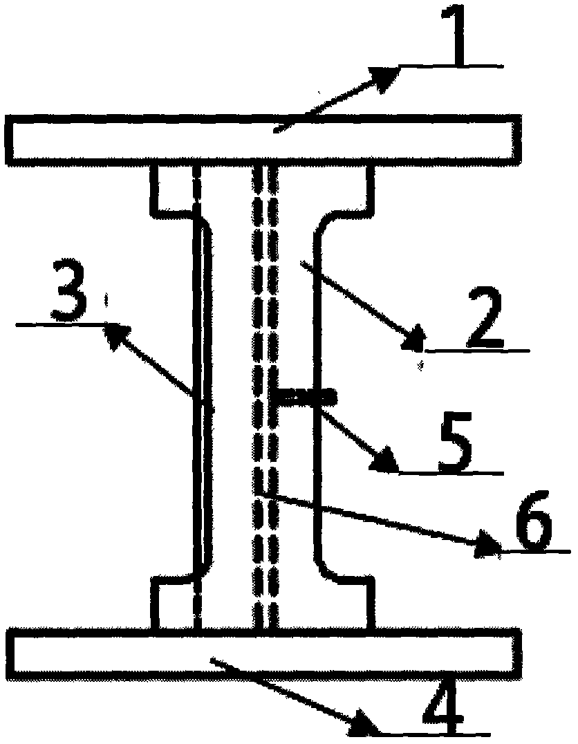 Low-yield-point steel buckling-restrained shearing plate damper