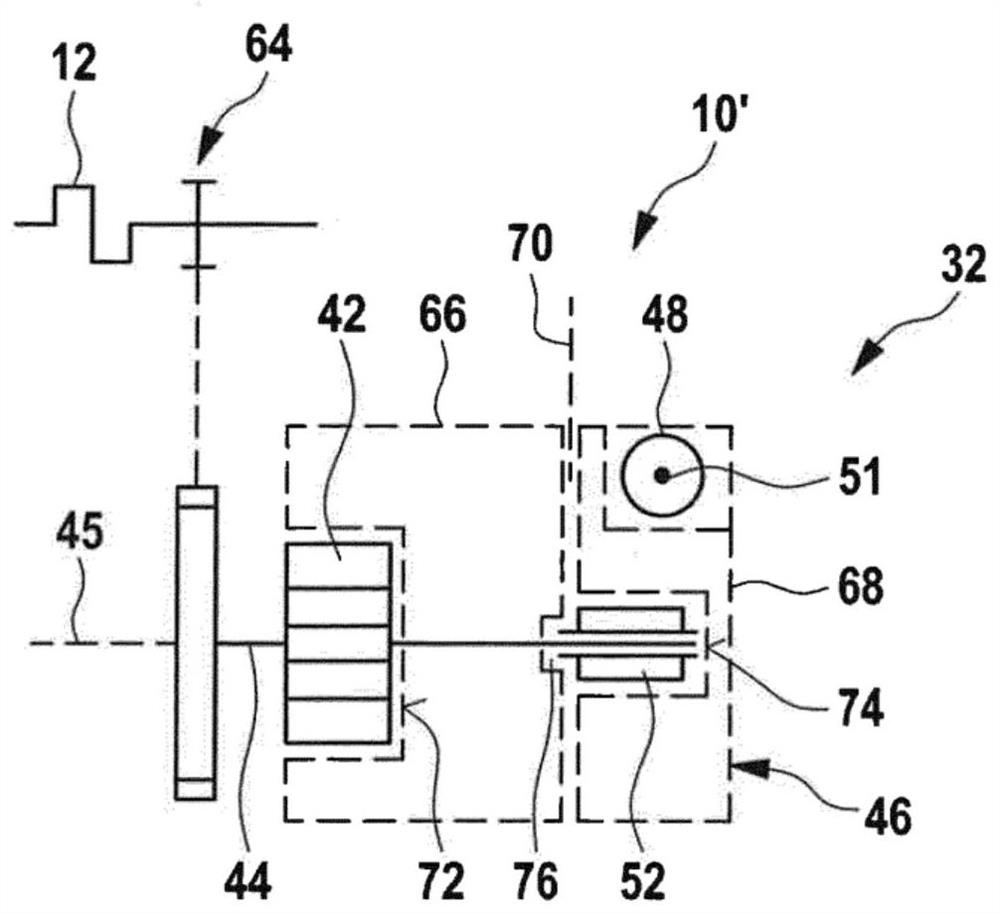 Pump units and hydraulic units for motor vehicle drive trains