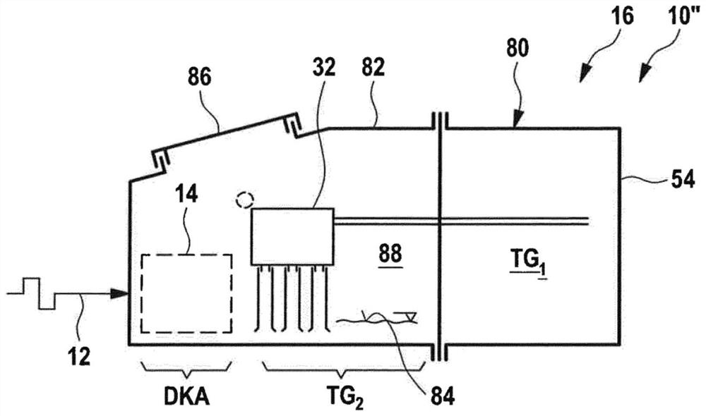 Pump units and hydraulic units for motor vehicle drive trains