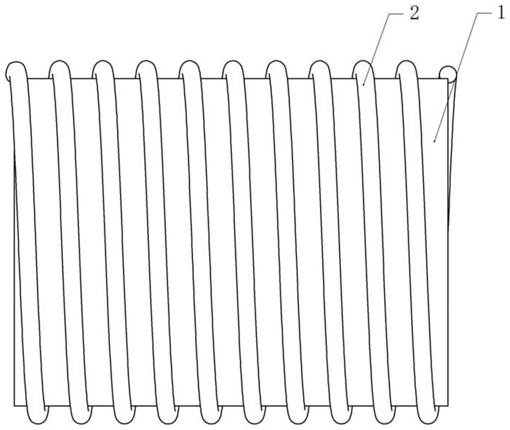 High-strength drain pipe