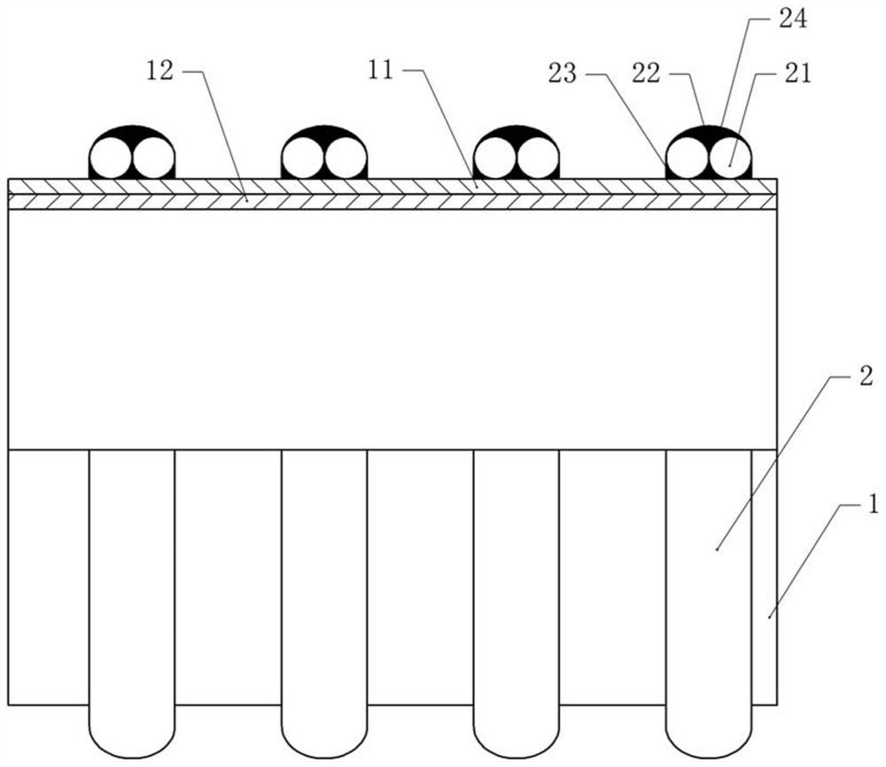 High-strength drain pipe